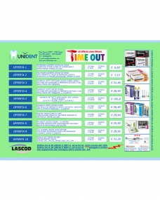 Time Out Linea Siliconi-Disinfettanti 2019 sfondo